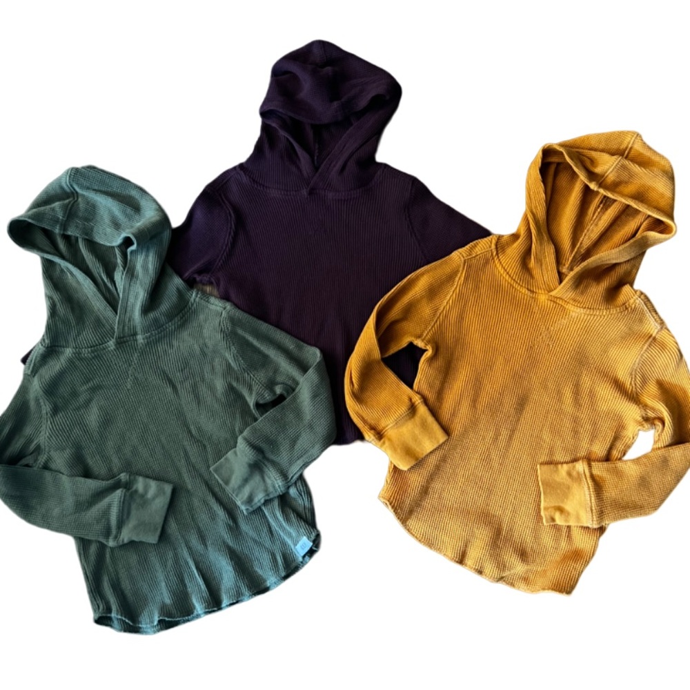 Gap Toddler Boy Hooded Thermal Pullover